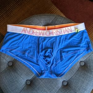 Andrew Christian - Blue Trunk (L)